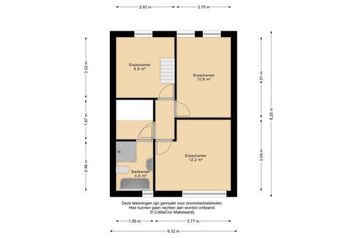 Plan – Ringovenhof 32, Tienray