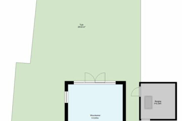 Plattegrond – Rivierdijk 81, Hardinxveld-Giessendam