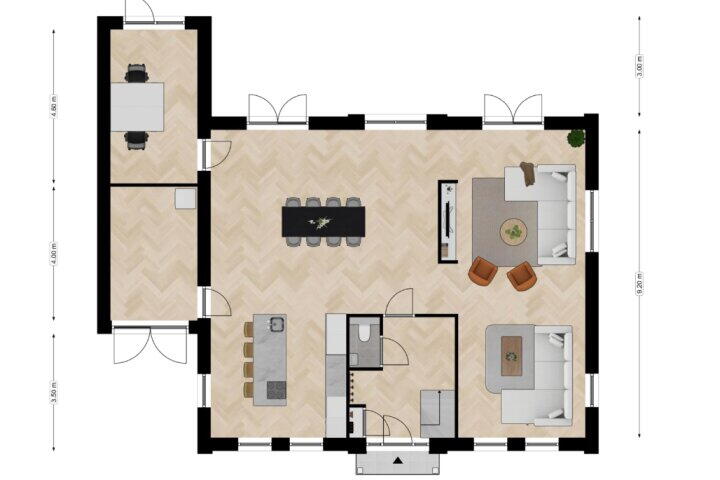 Plan – Roeklaan 7, Almere