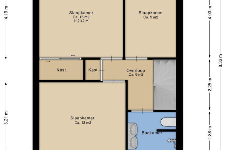 Plan – Roerdomplaan 129, Hoogeveen