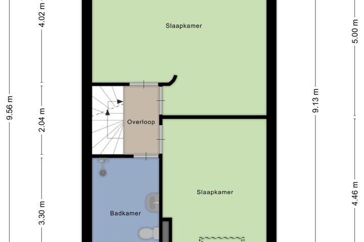 Plattegrond – Rolklaverpad 35, Almere