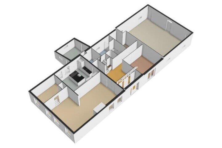 Plattegrond – Rondweg 46, Zegveld