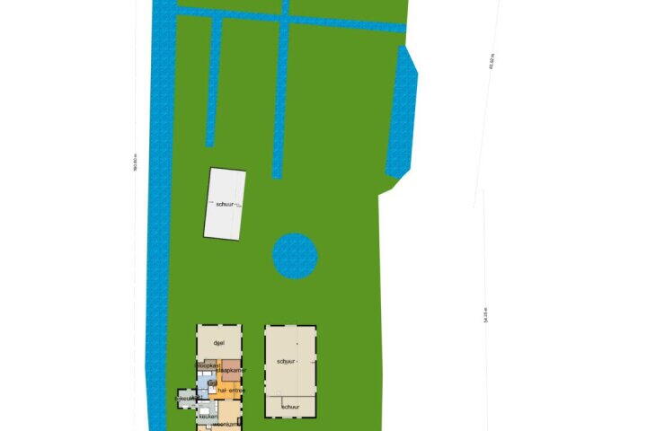 Plattegrond – Rondweg 46, Zegveld