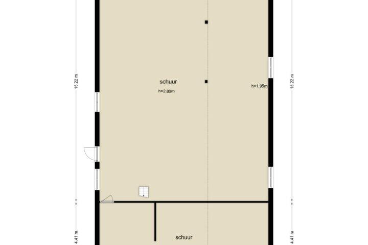 Plattegrond – Rondweg 46, Zegveld