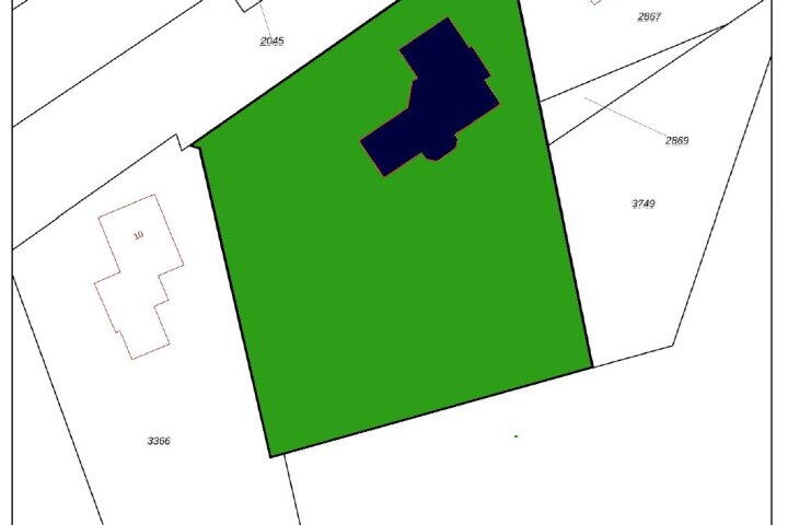 Plattegrond – Roomsterweg 9, Leek
