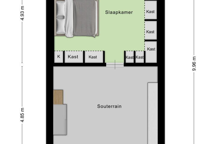 Plattegrond – Roosendaalsebaan 23, Wouw