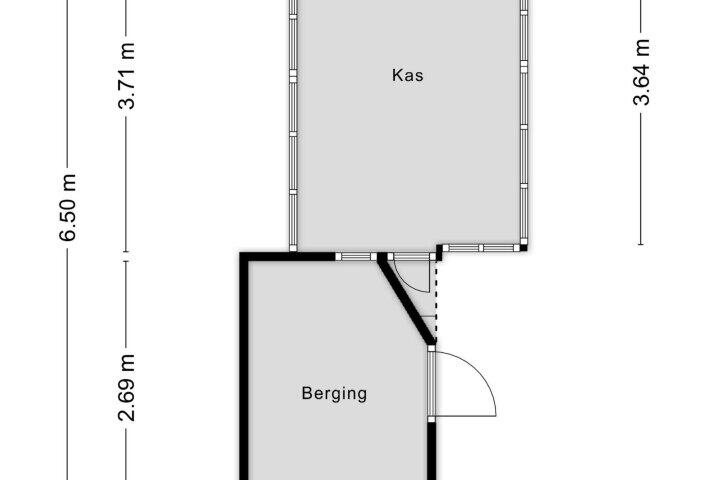 Plattegrond – Roosendaalseweg 109, Kruisland
