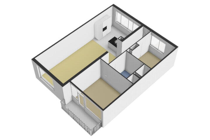 Plattegrond – Rooswijck 92, Amsterdam