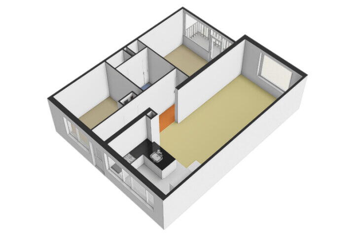 Plattegrond – Rooswijck 92, Amsterdam