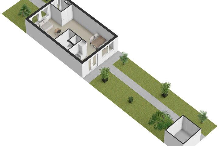 Plattegrond – Rosa Luxemburgstraat 13, Arnhem