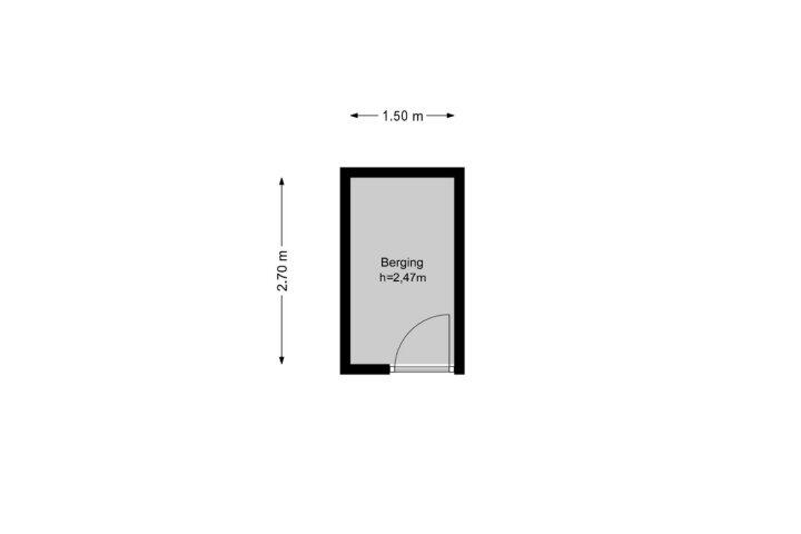 Plattegrond – Rosa Spierlaan 206, Amstelveen