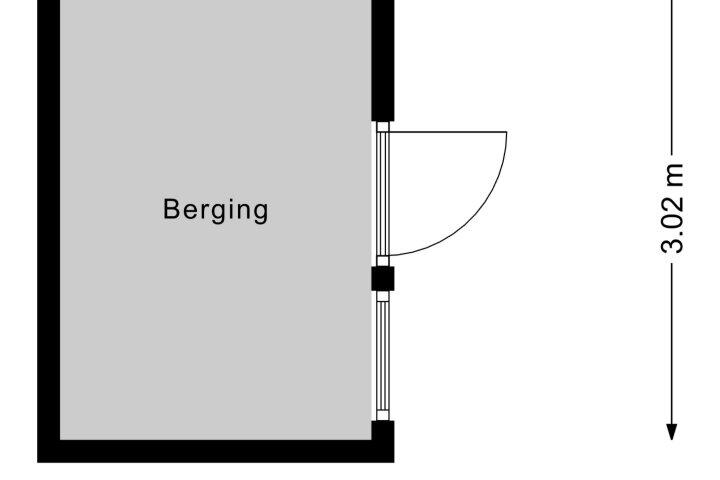 Plattegrond – Rosenburglaan 263, Vlissingen