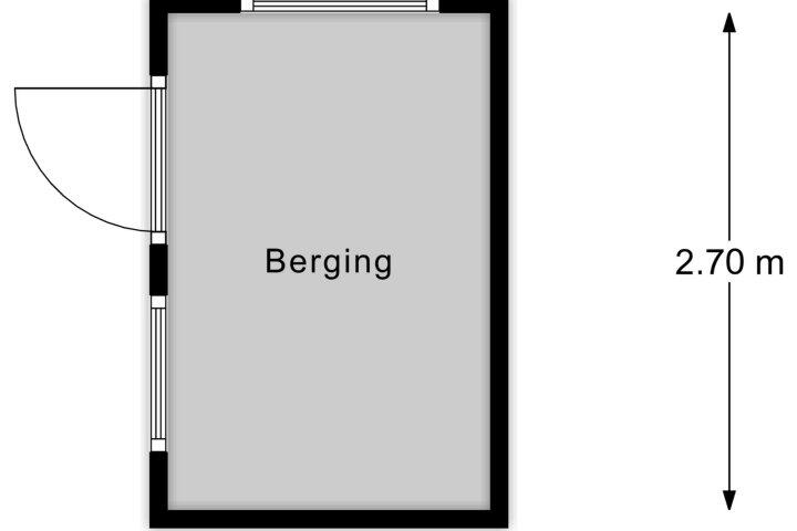 Plattegrond – Rosenburglaan 275, Vlissingen