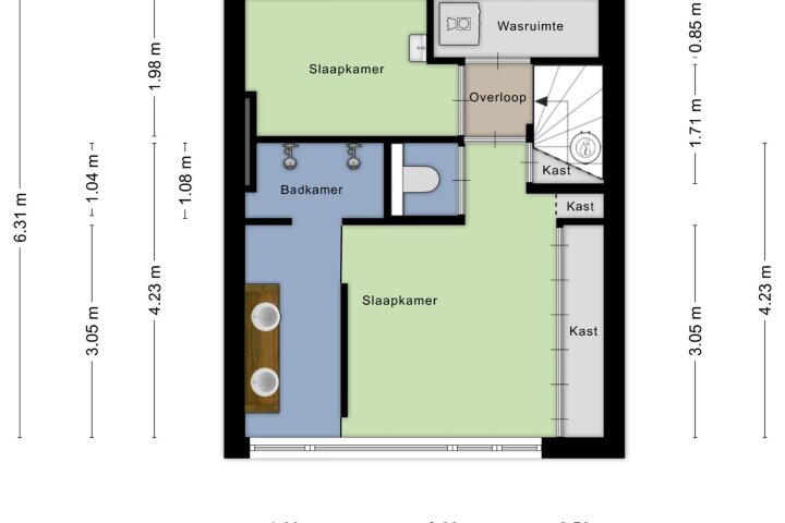 Plattegrond – Rozemarijnstraat 41, Eindhoven