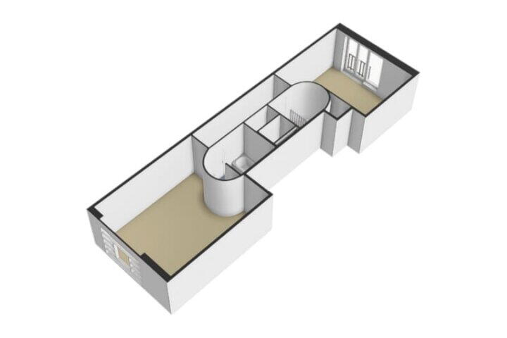 Plattegrond – Rozengracht 221 A, Amsterdam