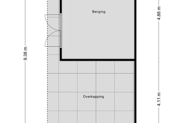 Plan – Rozenlaan 1, Boskoop