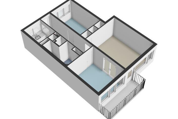 Plattegrond – Rozenoord 35, Amstelveen