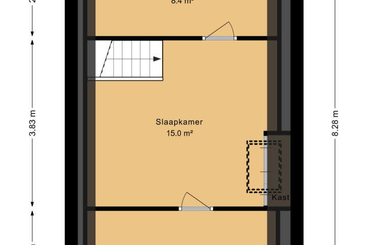 Plattegrond – Rozenstraat 29, Steenwijk