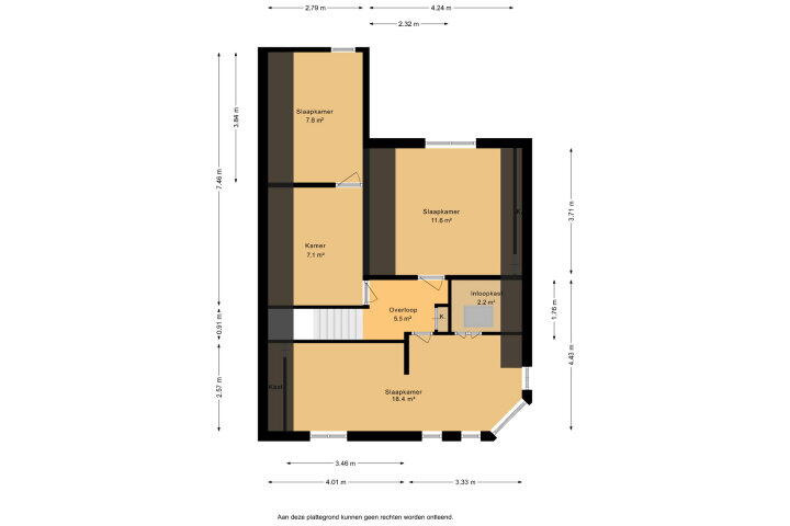 Plattegrond – Rozenstraat 31, Steenwijk