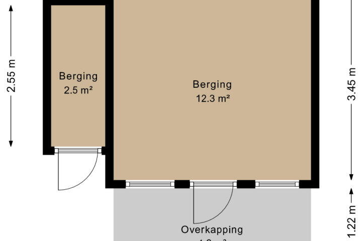 Plattegrond – Rozenstraat 31, Steenwijk