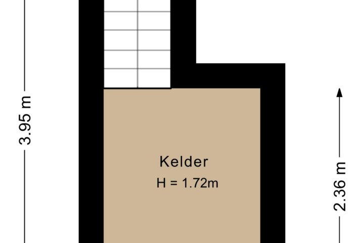 Plattegrond – Rubensstraat 25, Breda