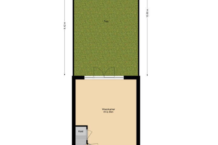 Plattegrond – Ruimtebaan 305, Zoetermeer