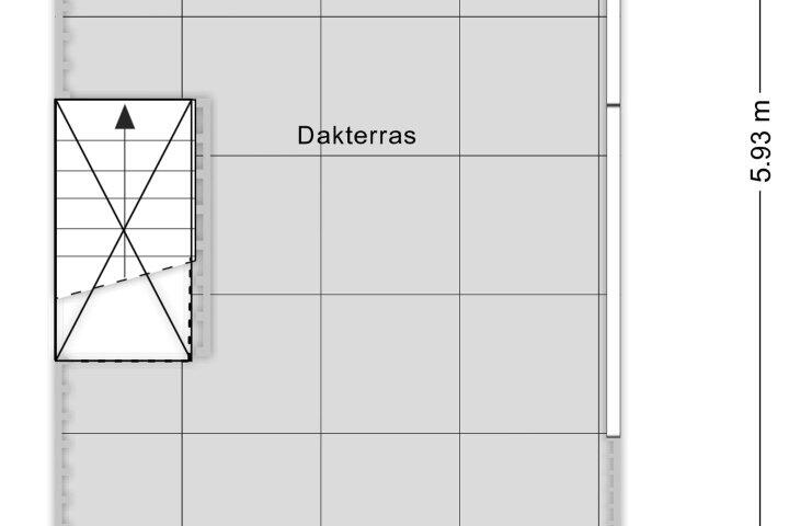 Plattegrond – Rustenburgerstraat 108 C, Amsterdam
