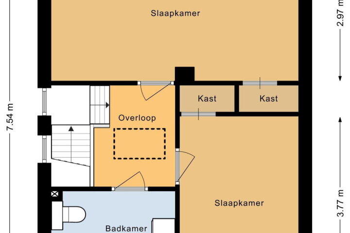 Plattegrond – Rustenburgerweg 175, Heerhugowaard