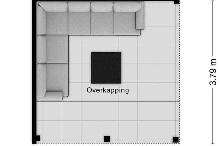 Plattegrond – Ruusbroeclaan 10, Roosendaal