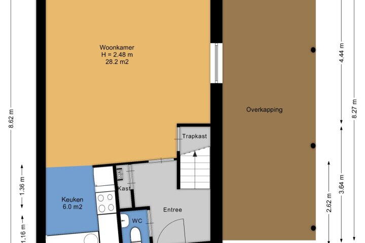 Plan – Ruwenbos 73, Enschede