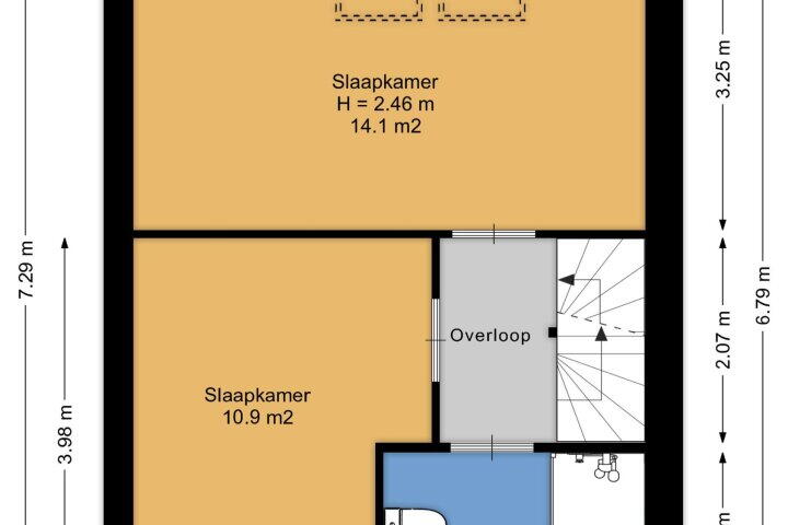 Plan – Ruwenbos 73, Enschede
