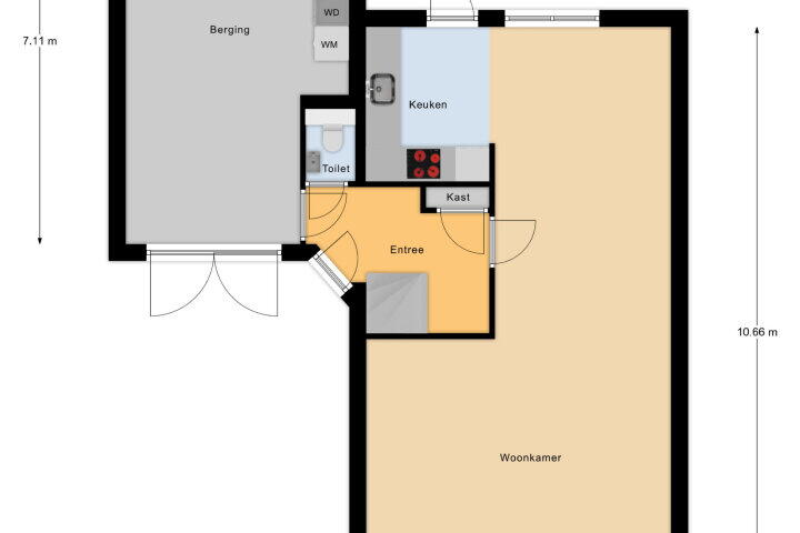 Plan – Ruys de Beerenbrouckstraat 165, Vlissingen