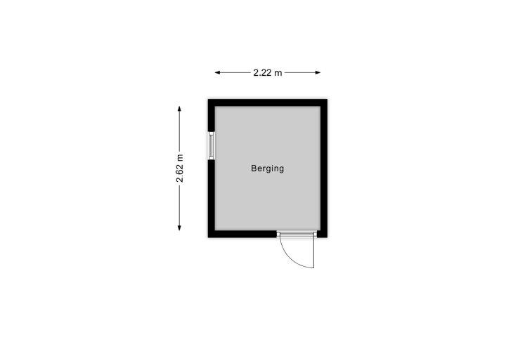 Plattegrond – Saffierstraat 150, Alphen Aan Den Rijn