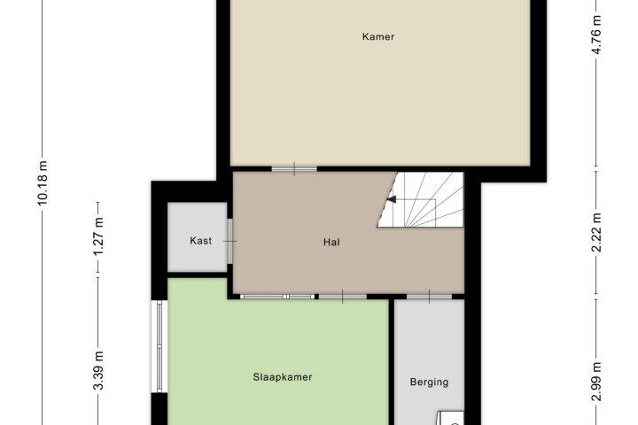 Plattegrond – Salesdreef 3 C WN03, Oosterhout