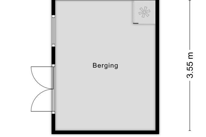 Plattegrond – Salesdreef 3 C WN03, Oosterhout