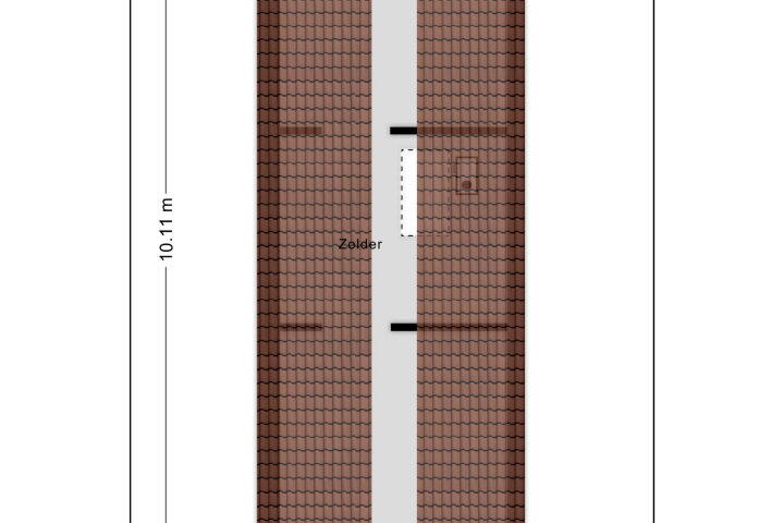 Plattegrond – Saltshof 1243, Wijchen