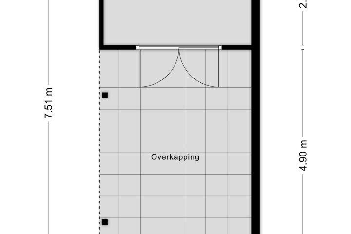 Plattegrond – Saltshof 1319, Wijchen
