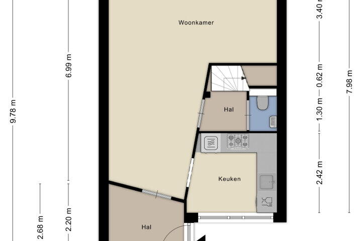 Plattegrond – Saltshof 1746, Wijchen