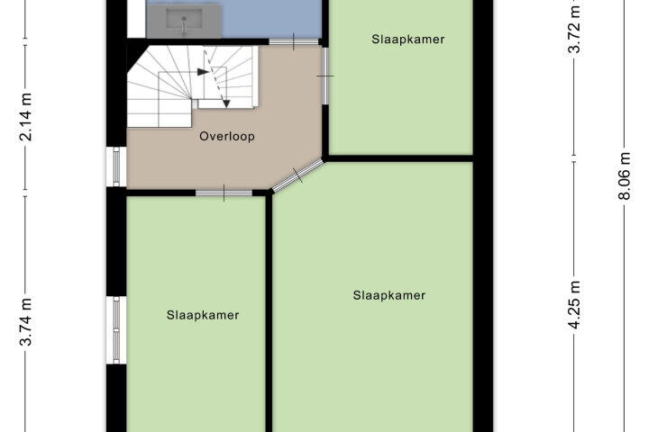 Plan – Saltshof 2808, Wijchen