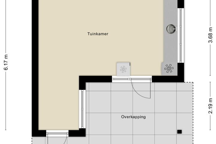 Plattegrond – Saltshof 3003, Wijchen