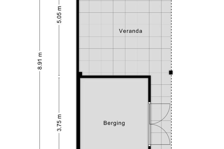 Plattegrond – Saltshof 3353, Wijchen