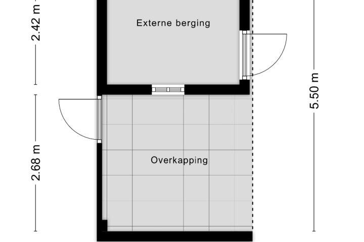Plattegrond – Saltshof 3604, Wijchen