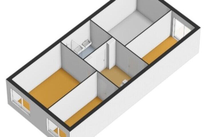 Plattegrond – Samoastraat 52, Almere