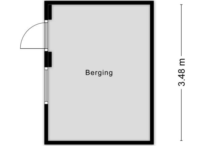 Plattegrond – Samuel de Langestraat 5, Eindhoven