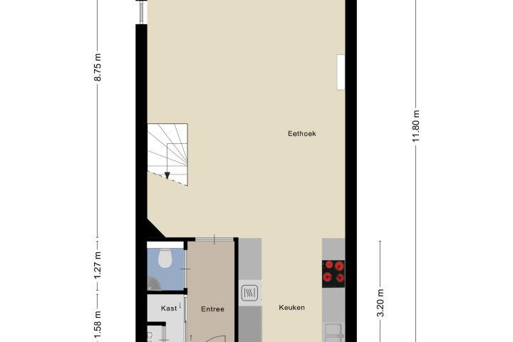 Plattegrond – Sandershoeve 18, Veghel