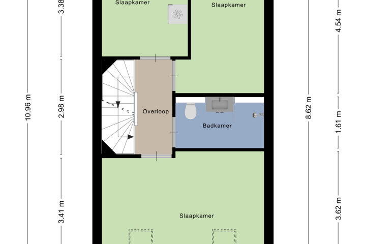 Plattegrond – Sandershoeve 18, Veghel