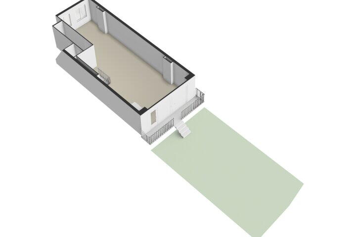 Plattegrond – Sarphatipark 51 H, Amsterdam