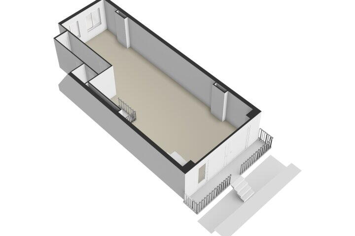 Plattegrond – Sarphatipark 51 H, Amsterdam