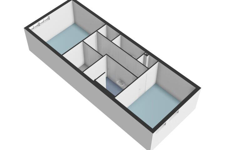 Plattegrond – Sarphatipark 51 H, Amsterdam