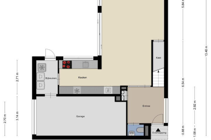 Plattegrond – Savelsbosch 25, Maastricht